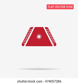 Gusli icon. Vector concept illustration for design.