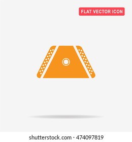 Gusli icon. Vector concept illustration for design.