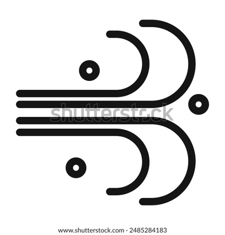 gust icon mark in filled style