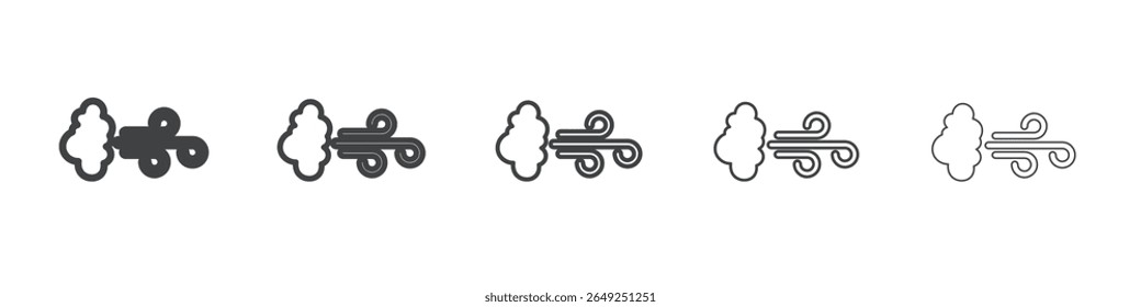 ícone de rajada símbolo de coleção de ilustração simples