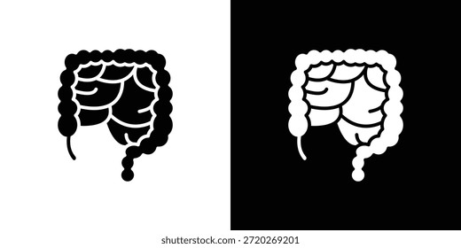 Ícone de gota. Ícone de design simples em preto e branco