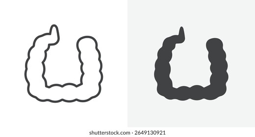 Ícone de gota Contorno do sinal do vetor