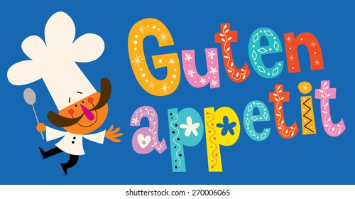 Guten Appetit Images Stock Photos Vectors Shutterstock