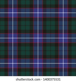 Guthrie Modern Tartan. Seamless pattern for fabric, kilts, skirts, plaids