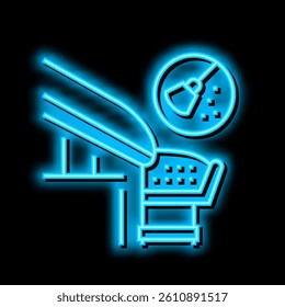 gutter cleaning neon light sign vector. gutter cleaning illustration