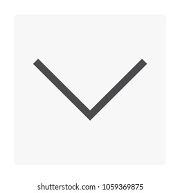 Gutter shape profile icon on white.