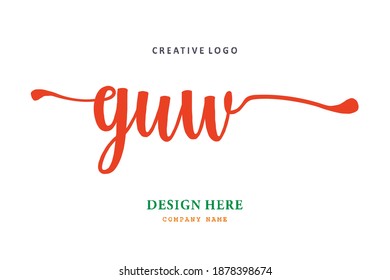 El logotipo de la inscripción GUW es sencillo, fácil de entender y autorizado