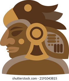 Un tipo de la civilización azteca 