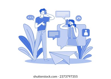 El Tipo Llama A Sus Amigos Por Teléfono