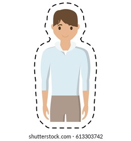 guy cartoon icon