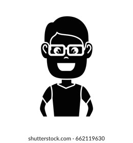 Guy cartoon profile