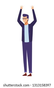 guy casual outfit glasses