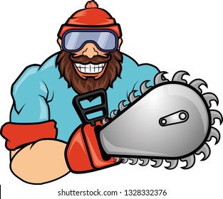 2,607 Chainsaw Cartoon Images, Stock Photos & Vectors | Shutterstock