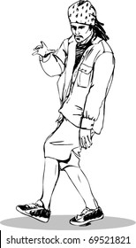 guy dancing break dance