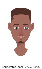 tipo cara a cara diseño sobre blanco