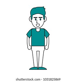 Guy face cartoon