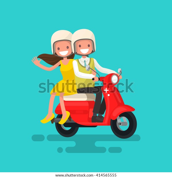 Girl Riding A Guy