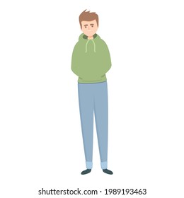 Guy icon. Cartoon of Guy vector icon for web design isolated on white background