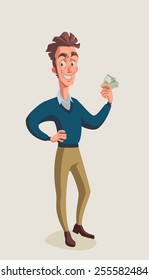 guy with money