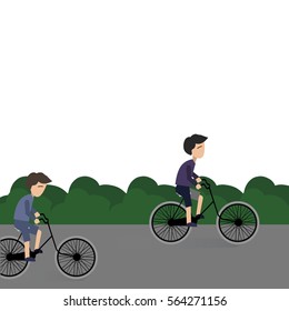 the guy on the bike