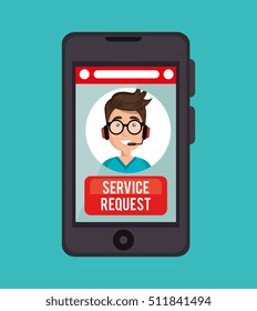 Guy Operator Call Center Service Request Online