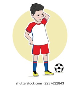 a guy who wants to go to the soccer world cup
