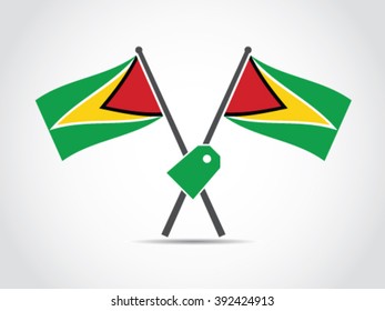 Guyana Emblem Label Price