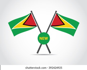 Guyana Emblem New Label