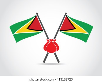 Guyana Emblem Wealth