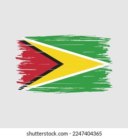 Guyana Flag-Vektorgrafik