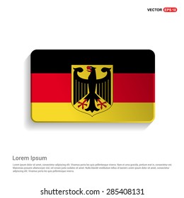 Guyana flag isolated on white background - vector illustration