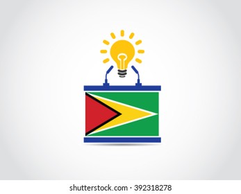 Guyana Podium Bright Idea