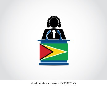 Guyana Podium Speech Judge