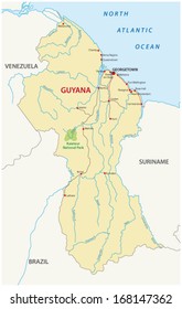 Guyana Road Map