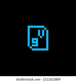 El concepto de diseño del logo de la carta creativa de GV se vende en un diseño profesional de alta calidad que se imprimirá en cualquier medio impreso