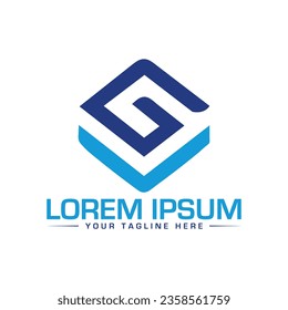 GV Letter logo design creative logo design modern logo design