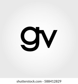 gv lowercase logo black interrelated