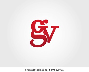 gv lowercase logotype