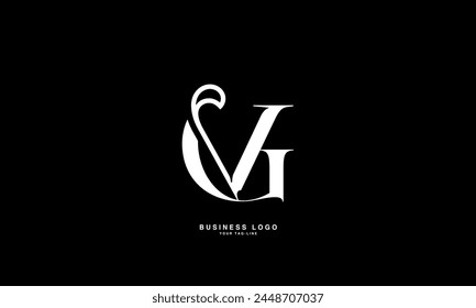 GV, VG, G, V, Abstract Letters Logo Monogram