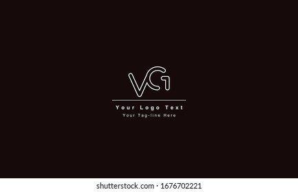 GV or VG letter logo. Unique attractive creative modern initial GV VG G V initial based letter icon logo