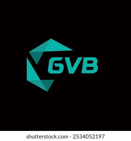 GVB creative minimalist letter logo. GVB unique vector initials alphabet letter logo design
