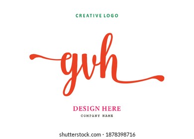 GVH lettering logo is simple, easy to understand and authoritative