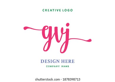 GVJ lettering logo is simple, easy to understand and authoritative