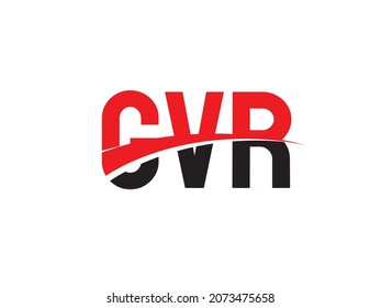 GVR Letter Initial Logo Design Vector Illustration