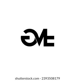 gvt lettering initial monogram logo design
