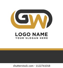 GW initial logo template vexctor