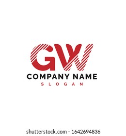 GW Letter Logo Design. GW letter logo Vector Illustration - Vector