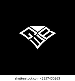 GWB letter logo vector design, GWB simple and modern logo. GWB luxurious alphabet design  