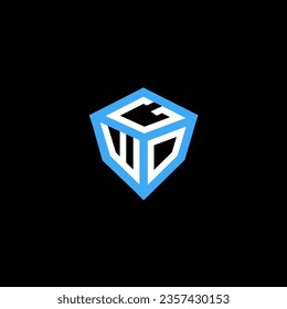 GWO letter logo vector design, GWO simple and modern logo. GWO luxurious alphabet design  