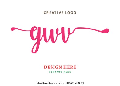 GWV lettering logo is simple, easy to understand and authoritative
